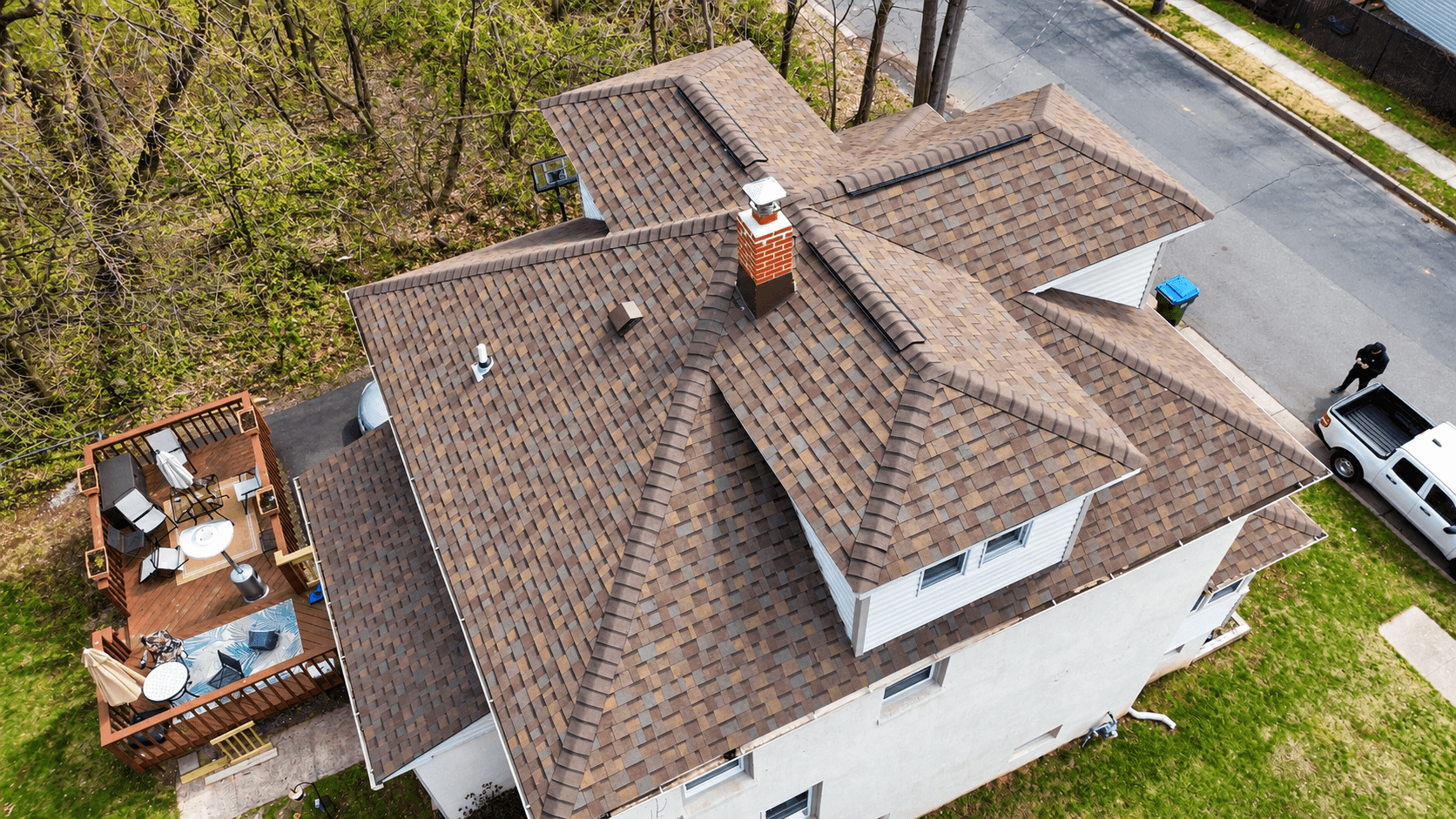 Vesta chimney project — complete brick chimney rebuild