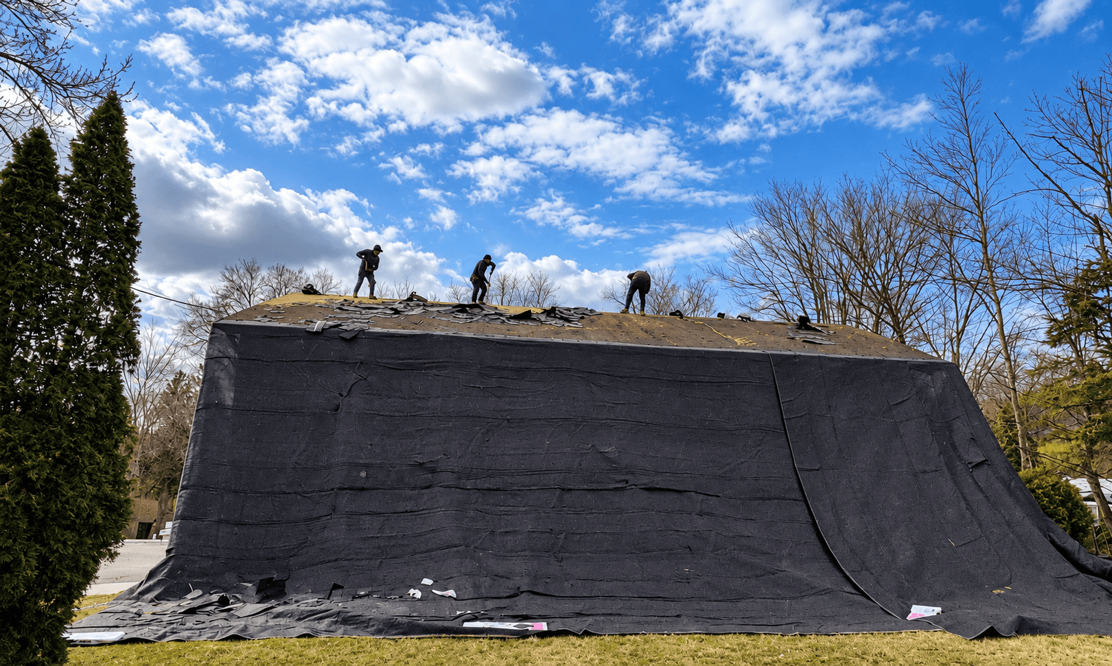 Vesta roofing project — full residential roof replacement