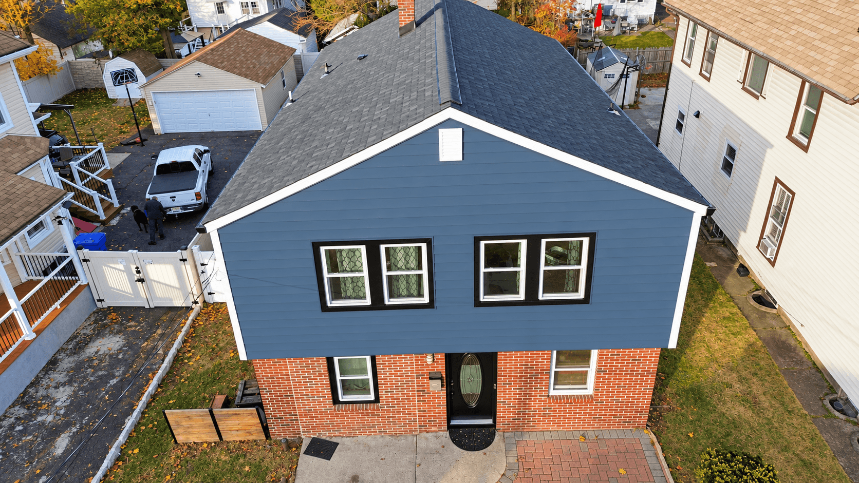 Vesta roofing project — hip roof installation and ventilation