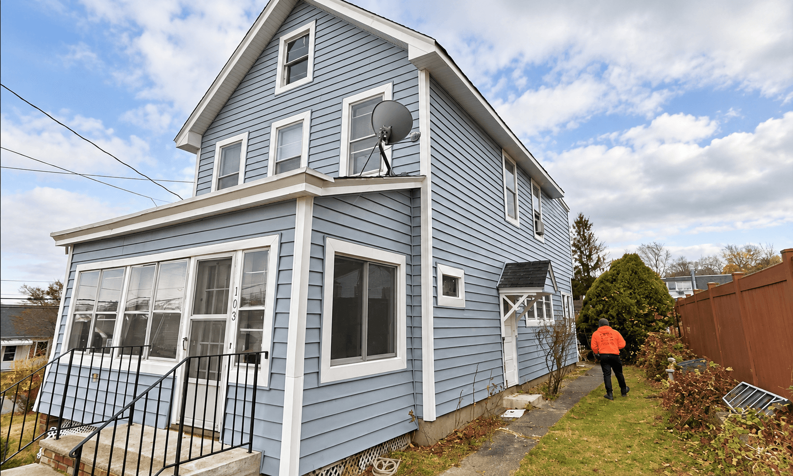 Vesta siding project — whole home exterior cladding