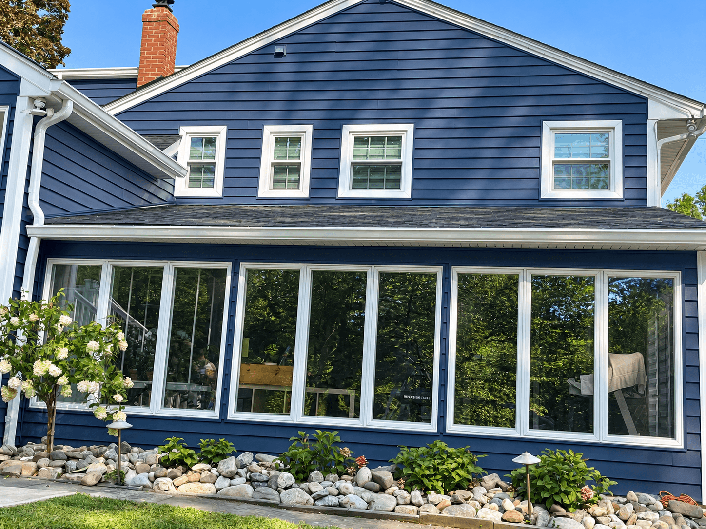 Vesta siding project — customized color palette siding