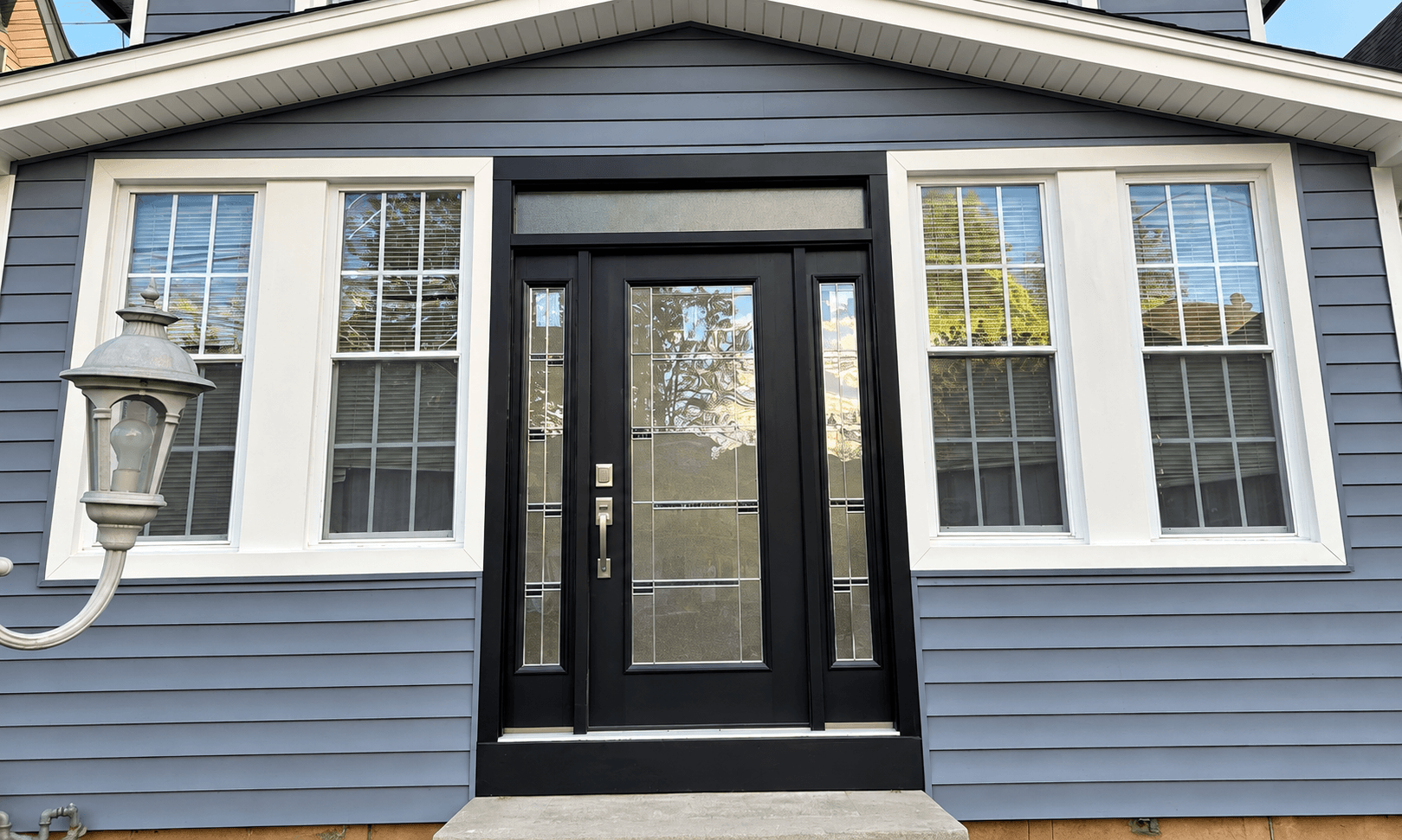 Vesta siding project — exterior cladding with crisp finish