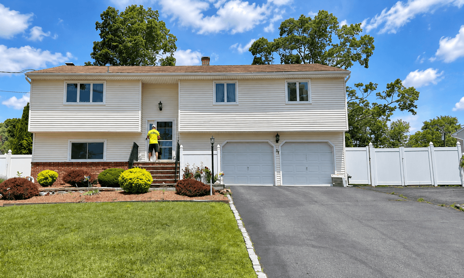 Vesta siding project — durable panel installation